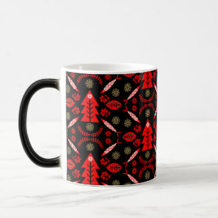 Mug Magique Poisson d'art populaire nordique