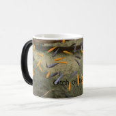 Mug Magique Poisson rouge coloré attraper (Devant gauche)