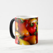 Mug Magique Poivrons rouges et jaunes (Devant gauche)