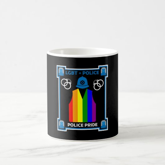 Mug Magique Police Gay pride LGBT+ (Centre)