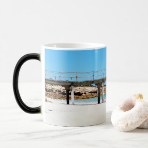 Mug Magique Port Rickaby, Australie du Sud, Jetty,