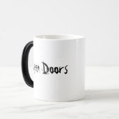 Mug Magique Portes ouvertes (Devant gauche)