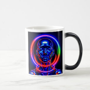 Mug Magique Portrait zen futuriste