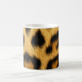 Mug Magique Poster de animal de peau de léopard (Centre)