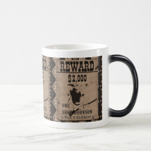 Mug Magique Poster de récompense de One Shot Johnson