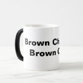 Mug Magique Poulet Brown, vache Brown ! (Devant gauche)