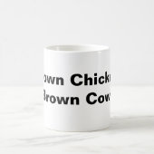 Mug Magique Poulet Brown, vache Brown ! (Centre)