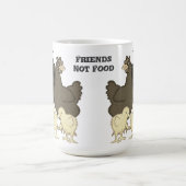 Mug Magique Poulets colorés Moderne Illustration conviviale (Centre)