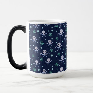Mug Magique Poulpe sous le motif enfants de la mer