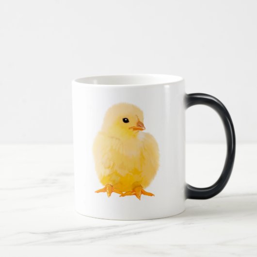 Mug Magique Poussin mignon (Droite)