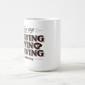 Mug Magique Pray Love Serve Chemise - Upliffing Christian Fait (Centre)