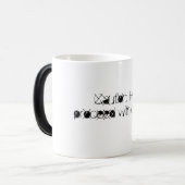 Mug Magique Précaution (Devant gauche)