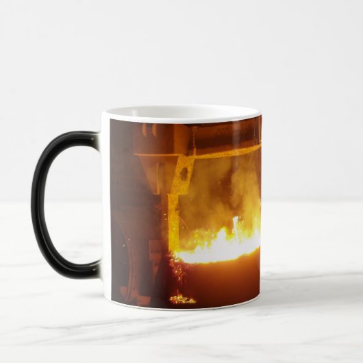 Mug Magique Précaution : Chaud ! (Gauche)