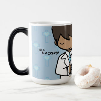Mug Magique Premier nom adorable de bleu de garçon de sainte