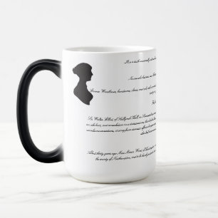 Mug Magique Premières lignes des romans de Jane Austen