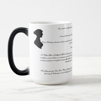 Mug Magique Premières lignes des romans de Jane Austen