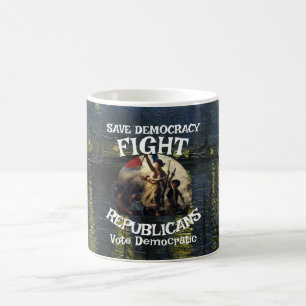 MUG MAGIQUE PRÉSIDENT FEMA FBI FG JON OSSOFF PARTI DÉMOCRATE