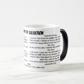 MUG MAGIQUE PRIÈRE DE SALUT (Devant droit)