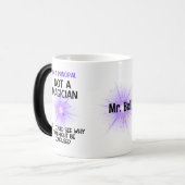 Mug Magique Principal personnalisé Retour à l'école drôle (Devant gauche)