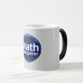 Mug Magique Prof de maths chuchoteur de maths (Devant droit)