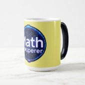 Mug Magique Prof de maths chuchoteur de maths (Devant droit)