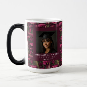 Mug Magique Professeur certifié de fleurs de lys calla uniques