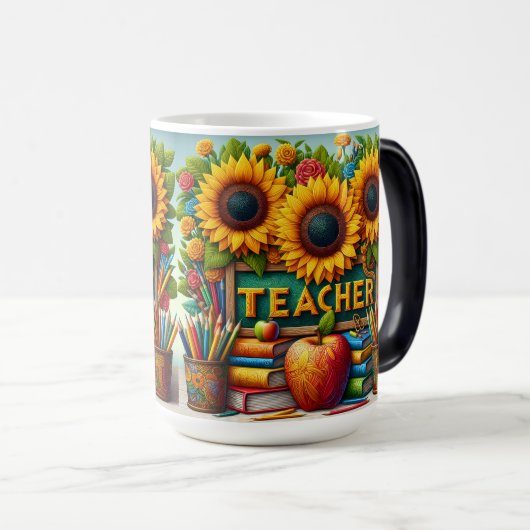 Mug Magique Professeur Tournesol (Devant droit)