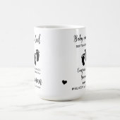 Mug Magique Promoté À Grand-Mère Personnalisé Amoureux des chi (Centre)