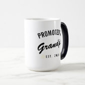 Mug Magique Promoted to Grandpa Est. 2026 (Devant droit)