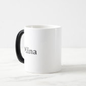 Mug Magique Promotion de la marque 11 oz (Devant gauche)