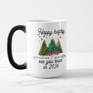 Mug Magique Promu dans l'arbre de Noël des grands-parents