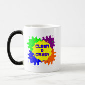 Mug Magique Propre et fou (Gauche)