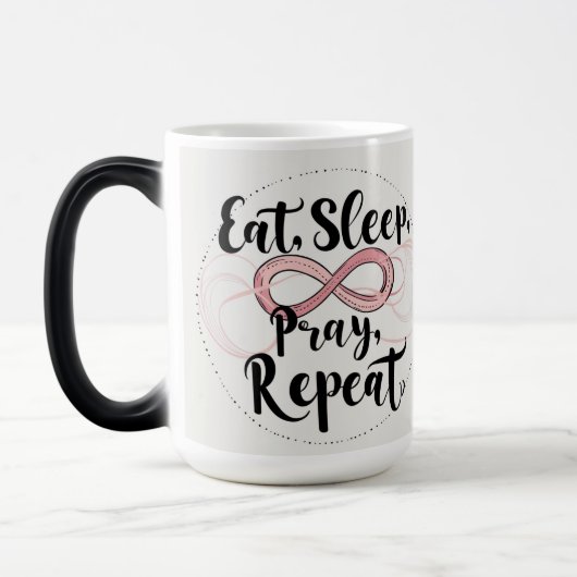 Mug Magique Proverbe Manger, Dormir, prier (Gauche)