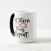 Mug Magique Proverbe Manger, Dormir, prier (Devant gauche)
