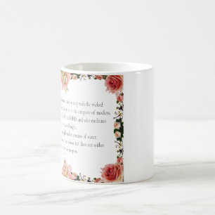 Mug Magique PSAUM 1:1-3 Botanic design,