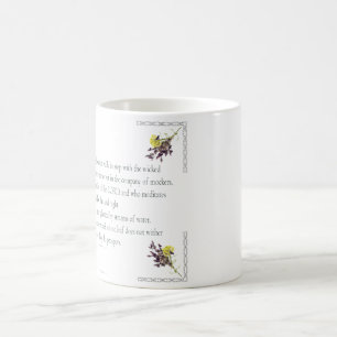 Mug Magique PSAUM 1:1-3 Botanic design,