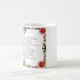 Mug Magique Psaume 11 Ecriture Art - Confiance dans le Seigneu