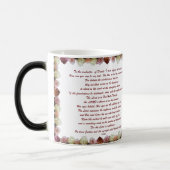 Mug Magique Psaume 11, Écriture, Verse de la Bible, (Gauche)