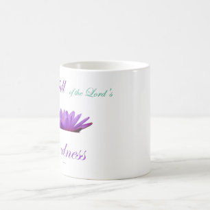 Mug Magique psaume 33 bonté au lotus pourpre
