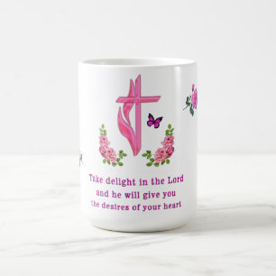 Mug Magique Psaumes 37:4 Fais tes délices dans l'Éternel