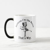 Mug Magique Puisque je suis l'infirmière qui est pourquoi (Gauche)