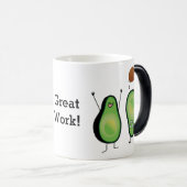 Mug Magique Puits vert encourageant drôle d'appui renversé (Devant droit)