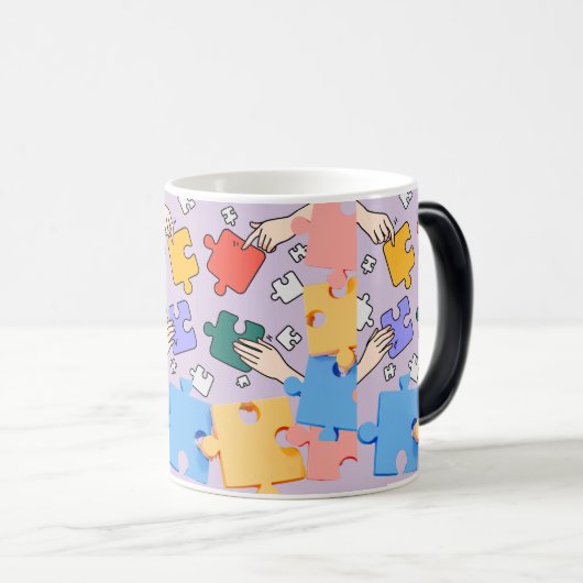 Mug Magique puzzles (Devant droit)