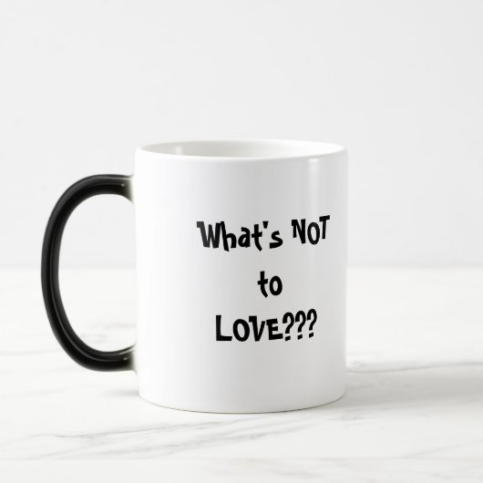 Mug Magique Quel n'est pas D'AIMER, Scottie ? ? ? ? ? ? (Gauche)