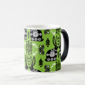 Mug Magique Rabbit Nordic Scandinavian Folk Art (Devant droit)