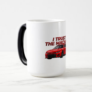 Mug Magique Racing Color Morph Cup Je fais confiance à la ma