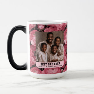 Mug Magique Ranunculus victorien Papa Photo Voyage Céramique