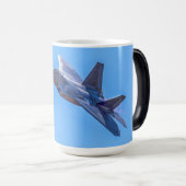 Mug Magique Raptor F-22A de Lockheed Martin (Devant droit)