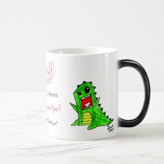 MUG MAGIQUE RAWR ! (Droite)
