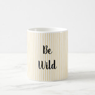 Mug Magique Rayures Jaunes Sauvages